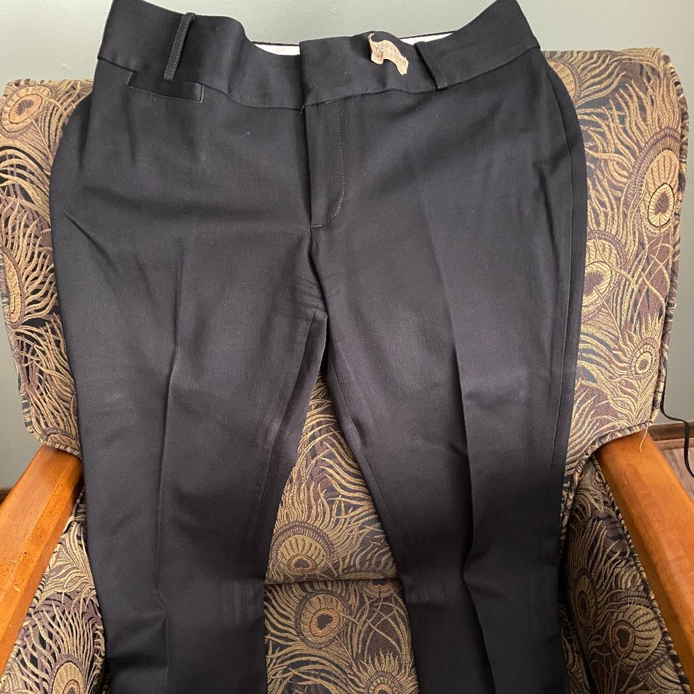 Banana Republic black cotton stretch - Sloan fit